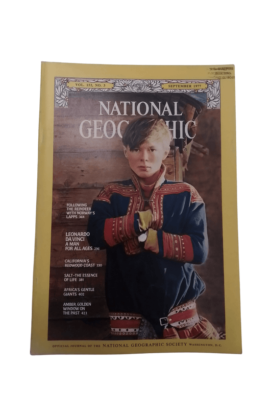 Vintage National Geographic September 1977 - Mu Shop