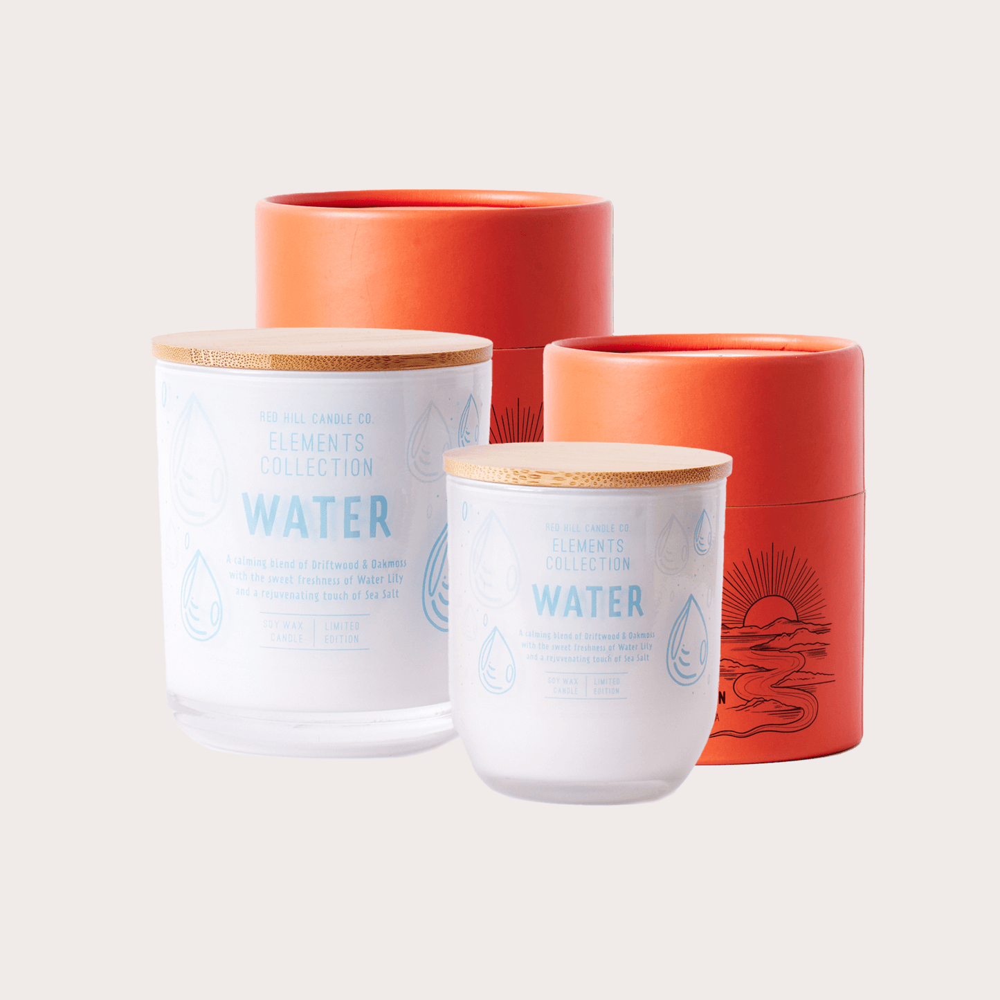 Water - Elements Candle (Large) - Mu Shop