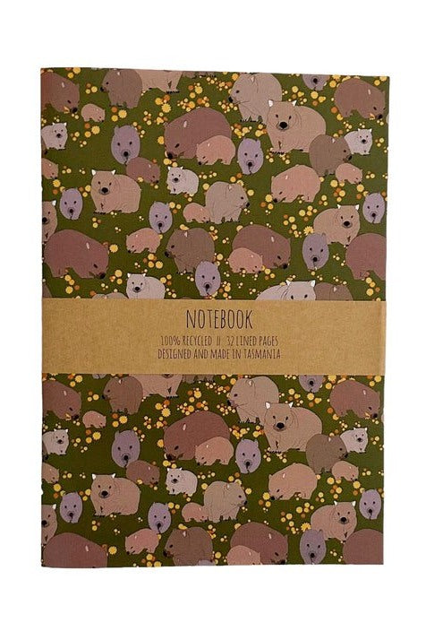 Wombat Notebook A5 - Mu Shop