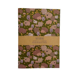 Wombat Notebook A5 - Mu Shop