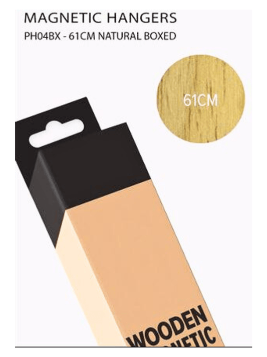 Wooden Print Hanger 61cm – Natural - Mu Shop