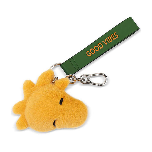Woodstock ECO Fuzzy Cream Bag Charm - 9cm - Mu Shop