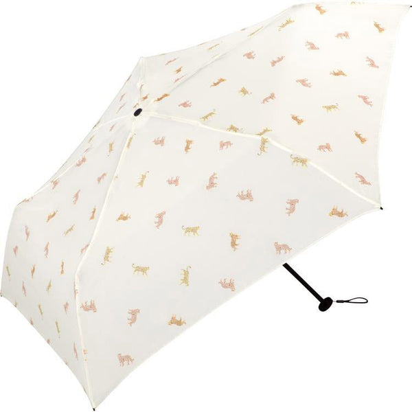 Wpc Holding Umbrella - Leopard & tiger / off-white - Mu Shop