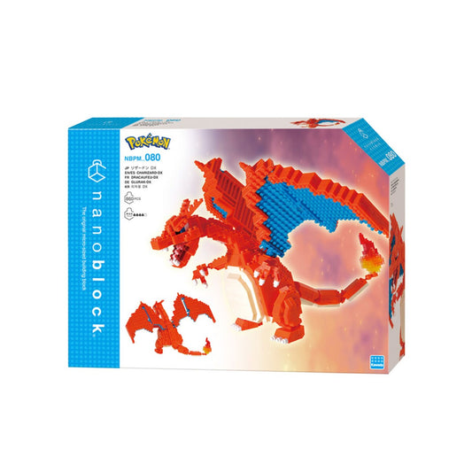 Pokémon Charizard Deluxe nanoblock boxed set