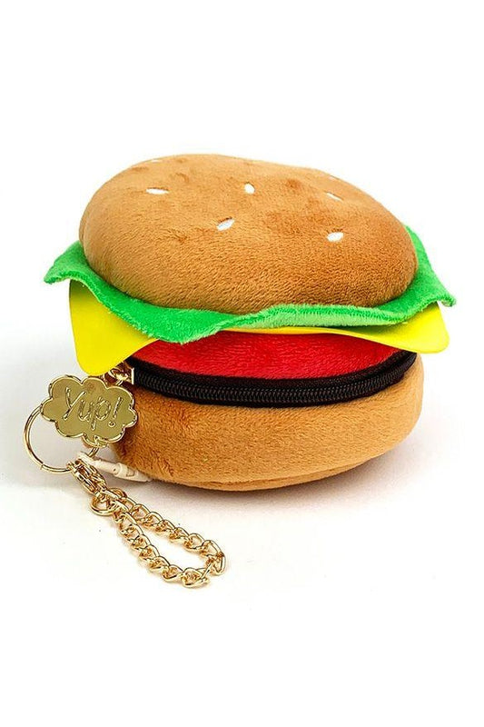 Yap Pouch - Humburger Trinket Stuffed Bread School Office - Mu Shop