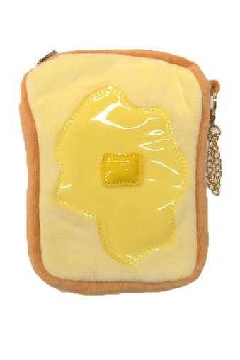 yup! Pouch - Bread / Butter Toast - Mu Shop