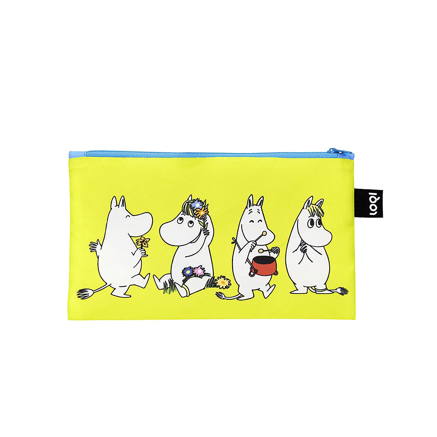 Moomin Together Zip Pocket 3pcs Set Multi-Coloured