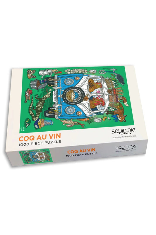 1000 Piece Jigsaw Puzzle: Coq au Vin - Mu Shop