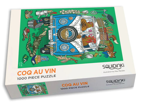 1000 Piece Jigsaw Puzzle: Coq au Vin - Mu Shop