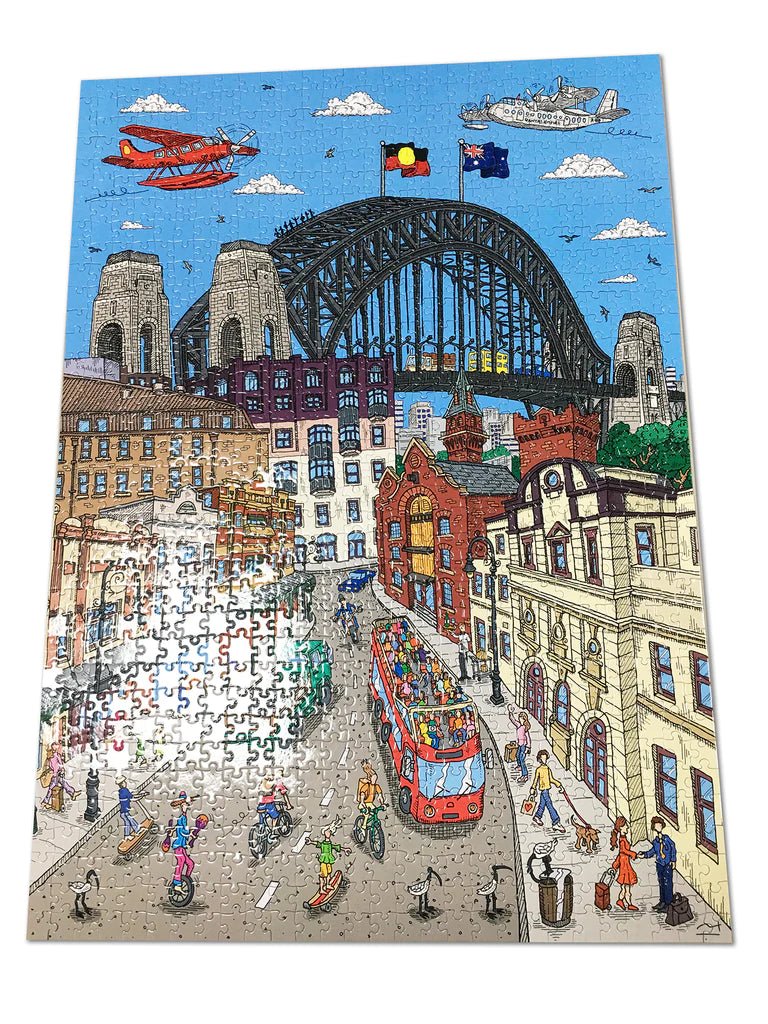 1000 Piece Jigsaw Puzzle: The Rocks - Mu Shop