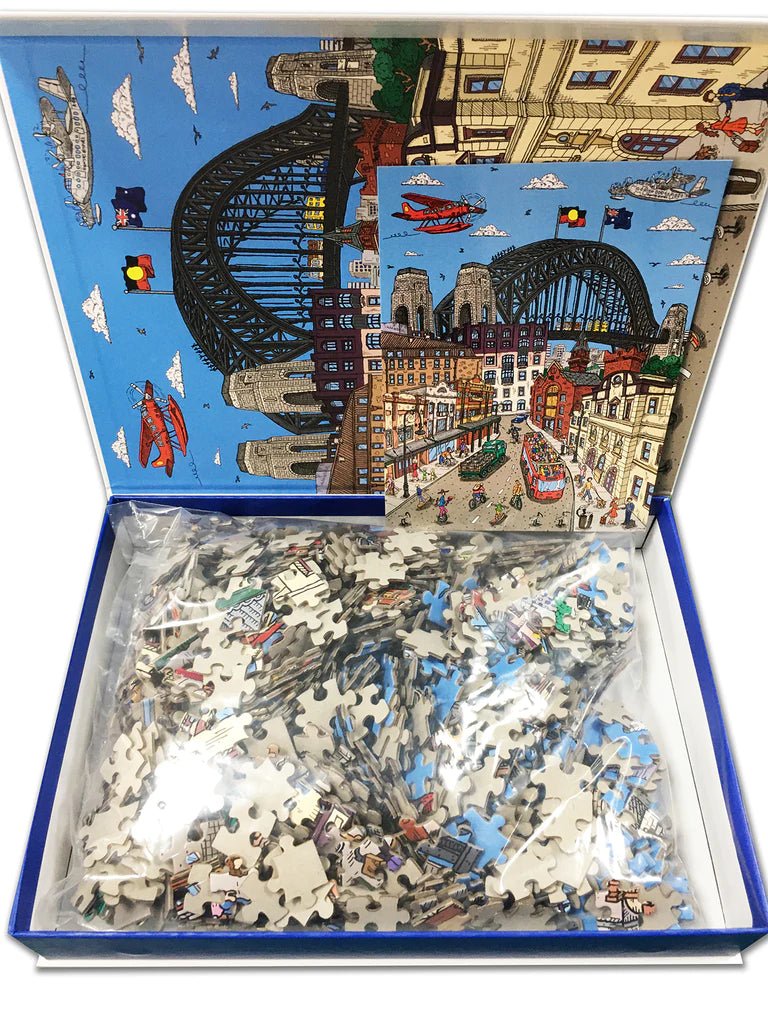 1000 Piece Jigsaw Puzzle: The Rocks - Mu Shop