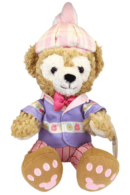 2021 Shanghai Disneyland Spring Easter Duffy Bear 9" Plush Doll