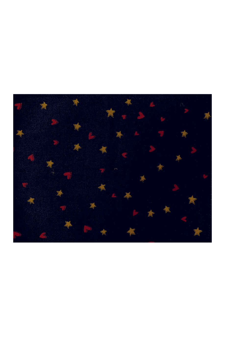 35x35 Hearts and Stars Handkerchief - Mu Shop