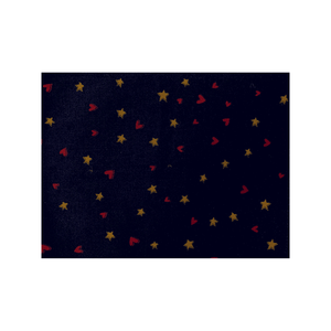35x35 Hearts and Stars Handkerchief - Mu Shop