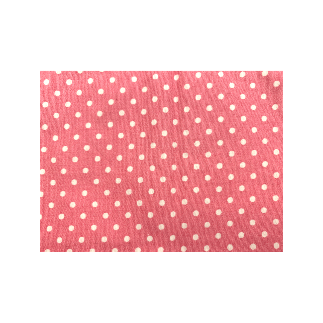 35x35 Pink Polkadot Handkerchief - Mu Shop