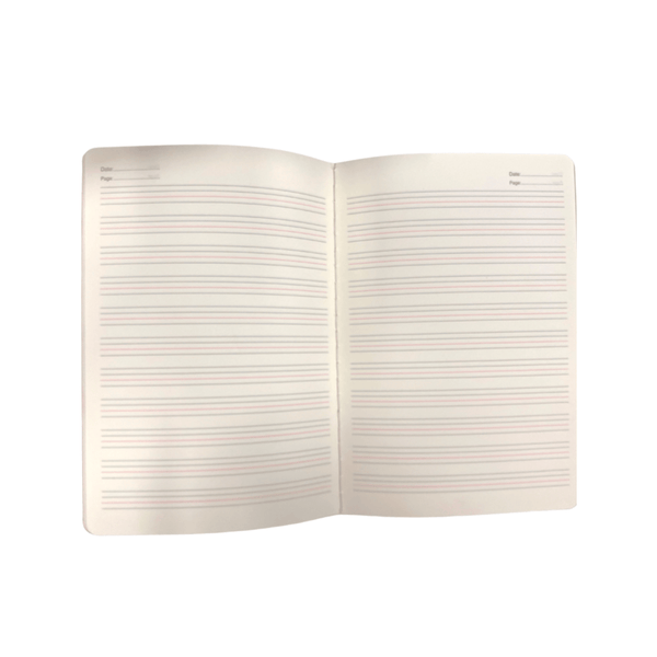 4 Lines English Notebook (142 x 205 mm) - B - Mu Shop