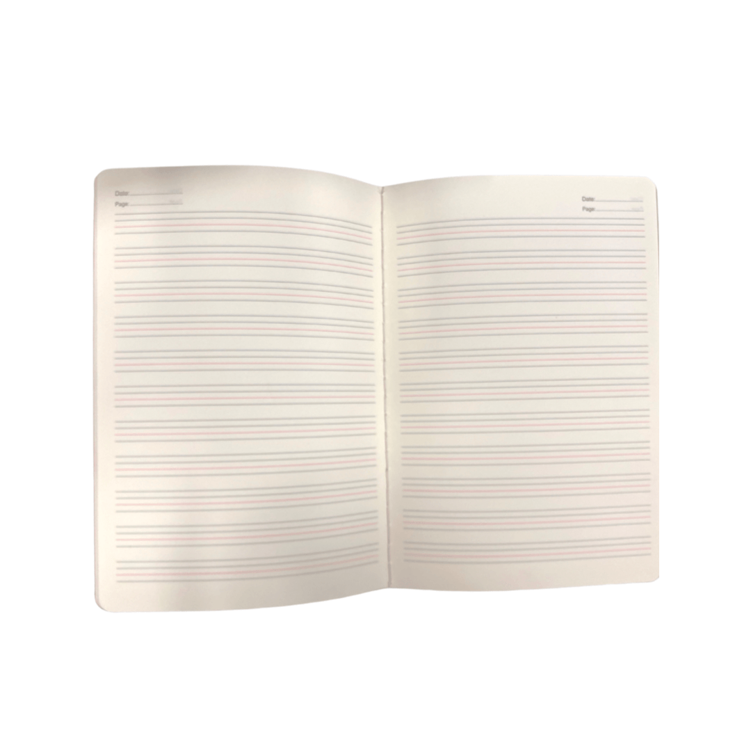 4 Lines English Notebook (142 x 205 mm) - H - Mu Shop