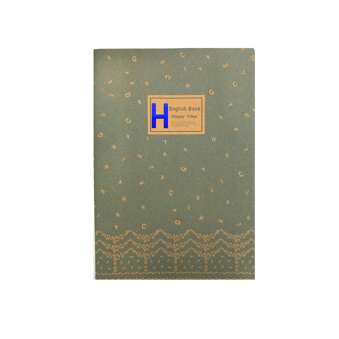 4 Lines English Notebook (142 x 205 mm) - H - Mu Shop