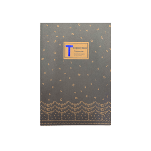 4 Lines English Notebook (142 x 205 mm) - T - Mu Shop