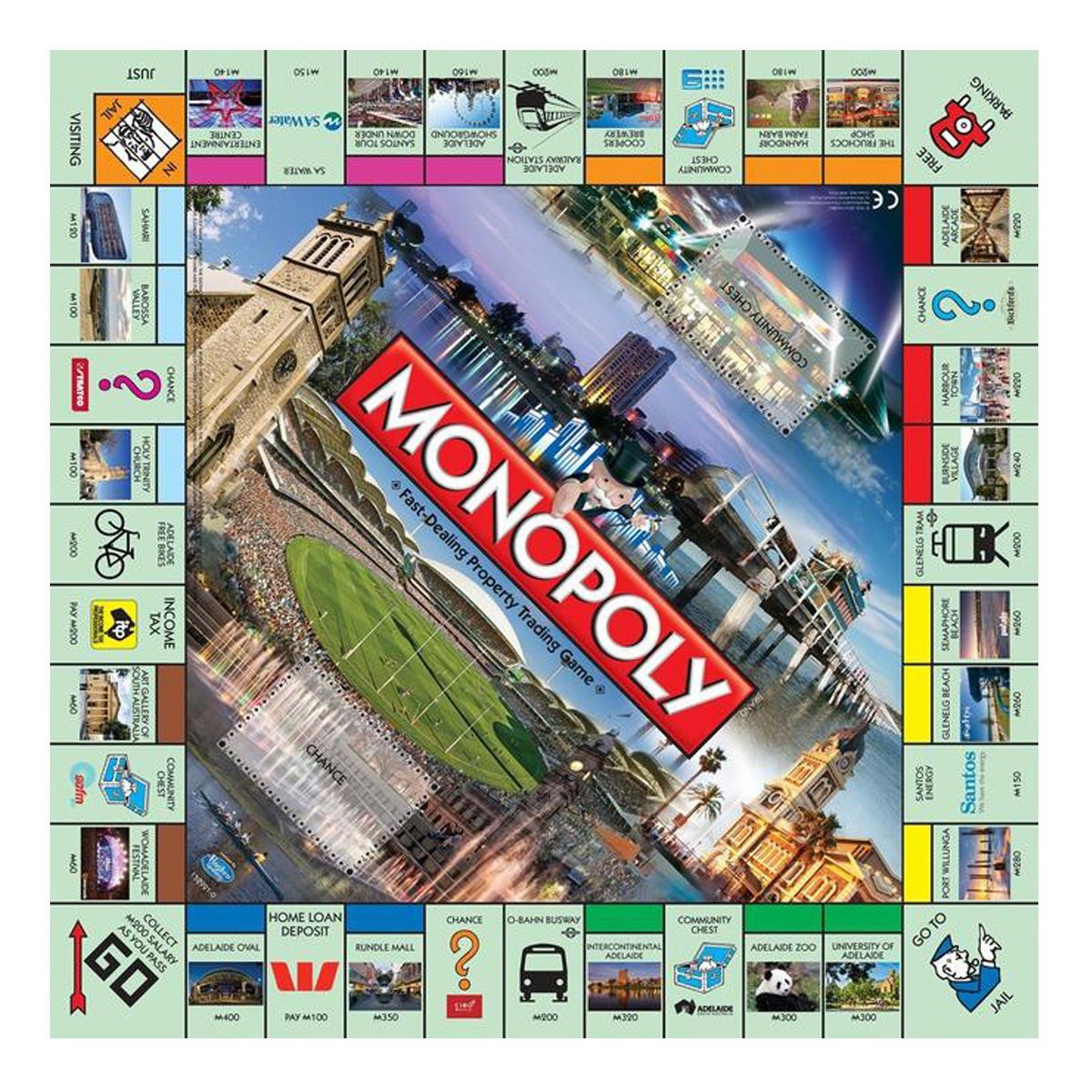 Adelaide Edition Monopoly - Mu Shop