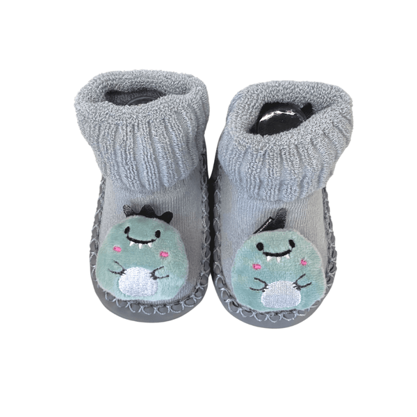Aini Bear Kid’s Socks - Light Green (6-12 months) - Mu Shop