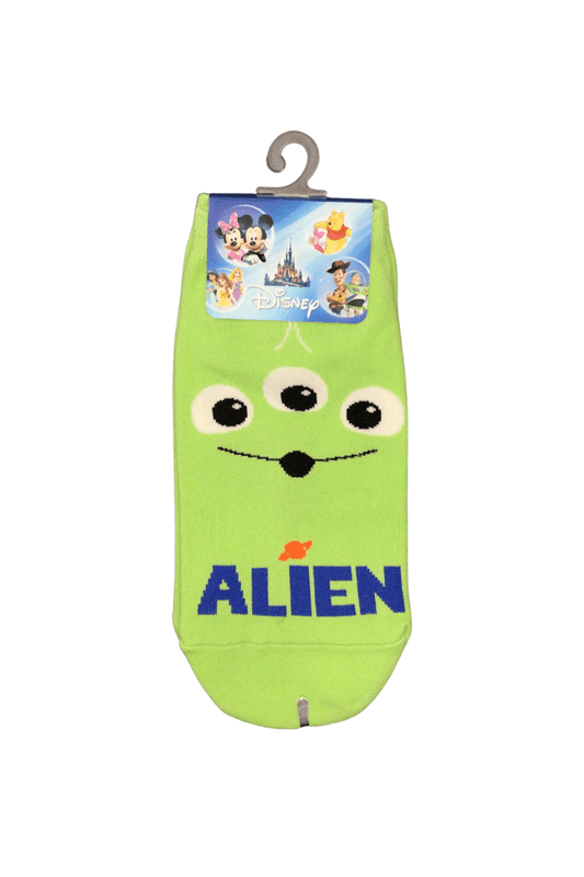 ALIEN (Toy Story) Kids Ankle Socks - Green (L)9~10 - Mu Shop