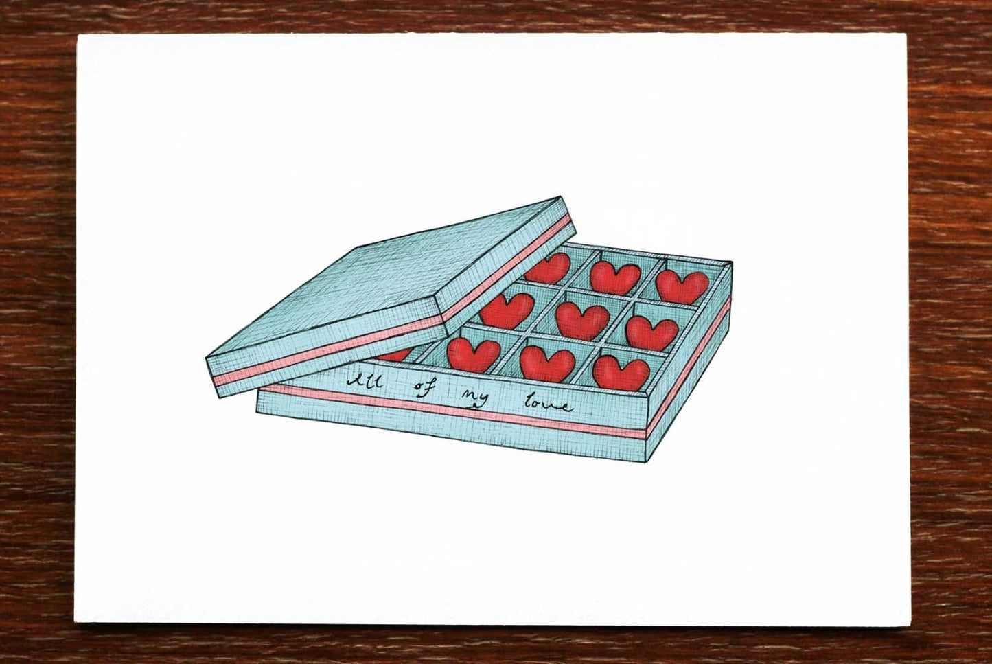 All of my Love - Loving Greeting Card - Mu Shop