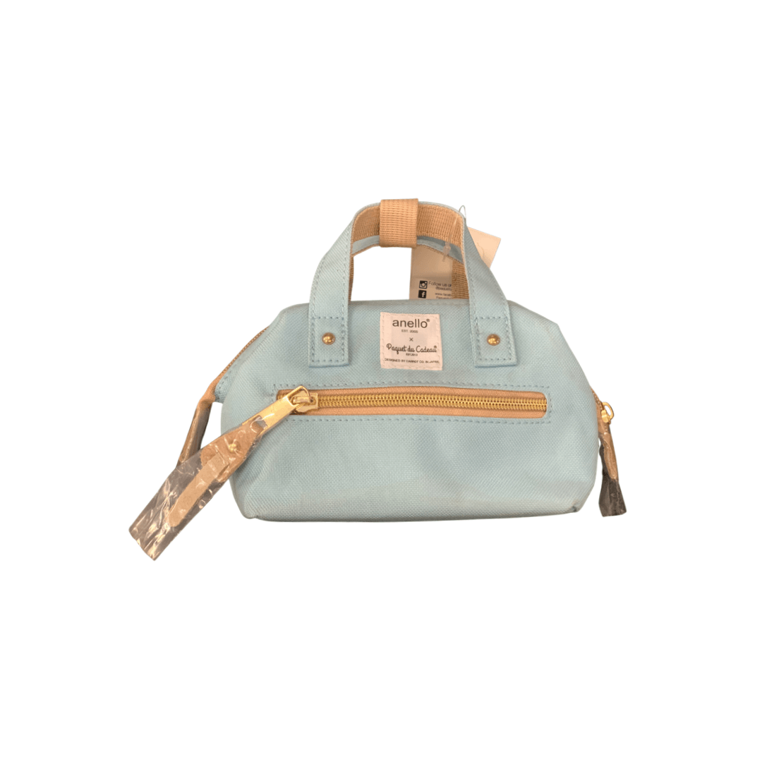 Anello x Paquet du Cadeau Handbag Pouch - Blue - Mu Shop