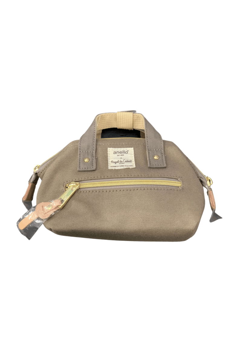 Anello x Paquet du Cadeau Handbag Pouch - Khaki - Mu Shop