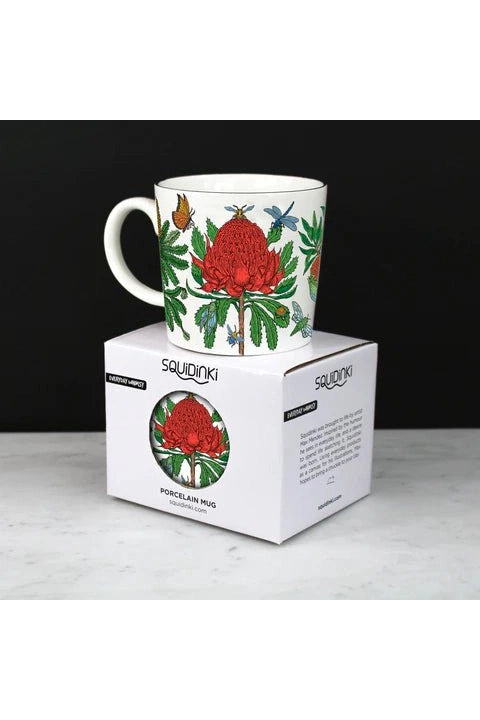 Australian Botanical Porcelain Mug - Mu Shop