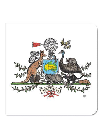 Australian Icons Greeting Card - Mu Shop