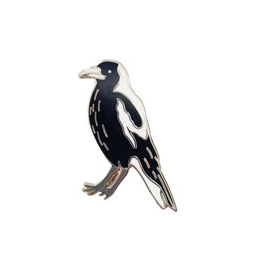 Australian Magpie pin - Mu Shop