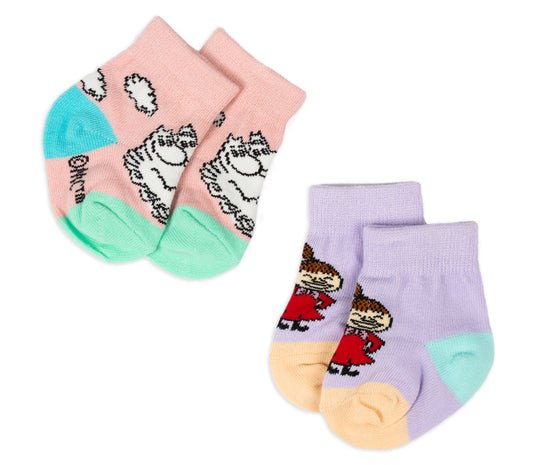 Baby Double Pack Snorkmaiden and Little My Socks (EU 19-21) - Mu Shop