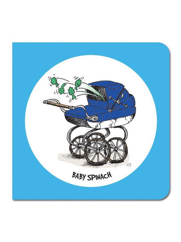 Baby Spinach Greeting Card - Mu Shop