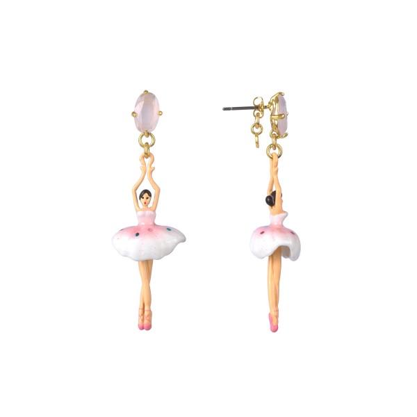 Ballerina Earrings - Pink Teo - Mu Shop