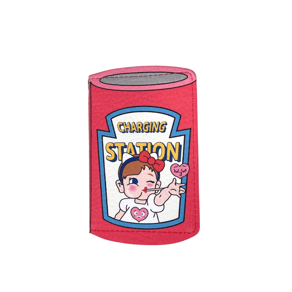 Bangbang Girl Small Card Wallet - Pink - Mu Shop