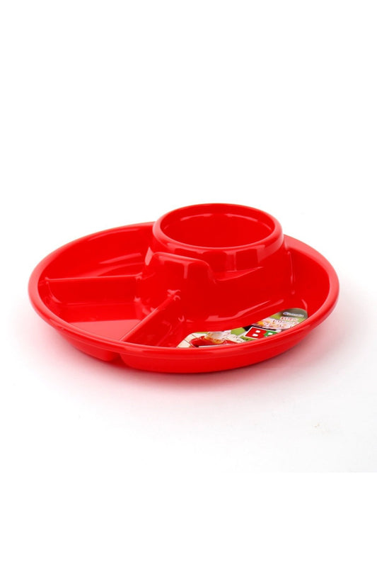 Barbecue Dish Red - Mu Shop