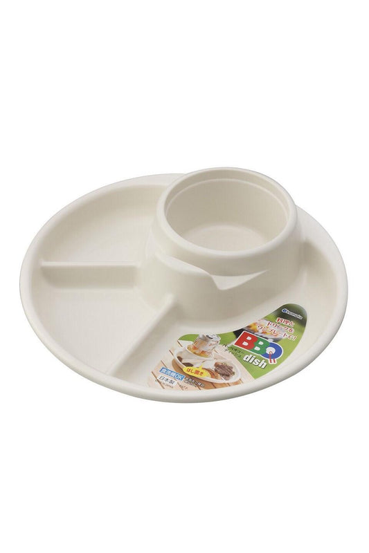 Barbecue Dish White - Mu Shop