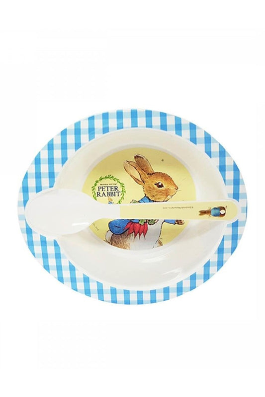 Beatrix Potter Peter Rabbit Bowl & Spoon - Mu Shop