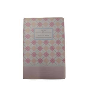 Beautiful World Notebook (142 x 208 mm) - Pink & Orange - Mu Shop