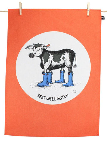 Beef Wellington Tea Towel - Mu Shop