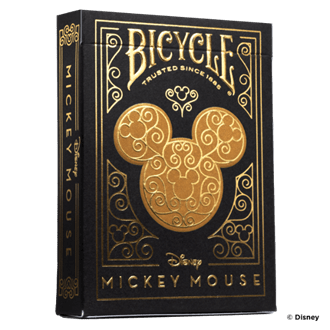 Bicycle Playing Cards Disney - Black & Gold Mickey - Mu Shop