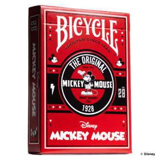 Bicycle Playing Cards Disney - Classic Mickey (Red) - Mu Shop