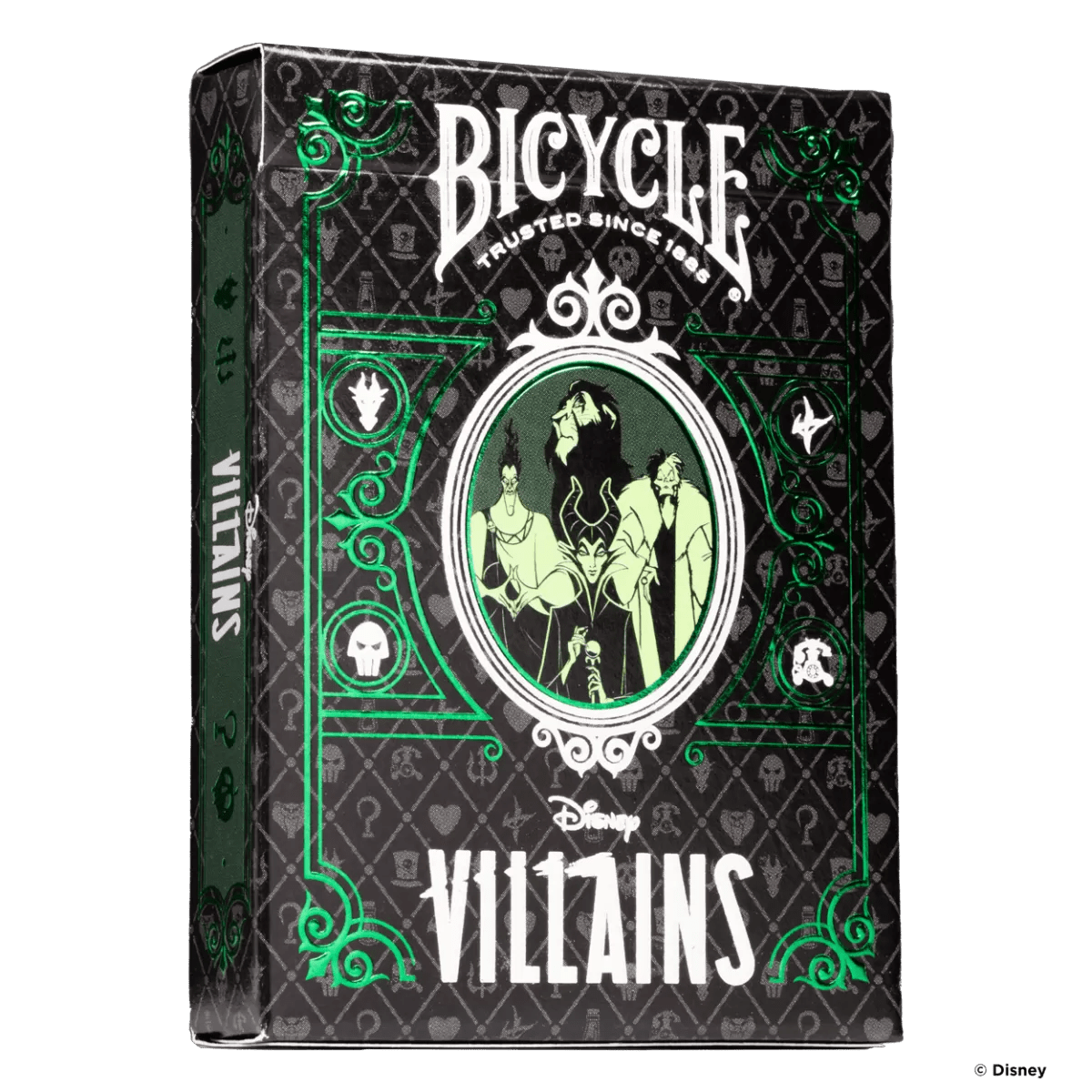 Bicycle Playing Cards Disney - Villains (Gren) - Mu Shop