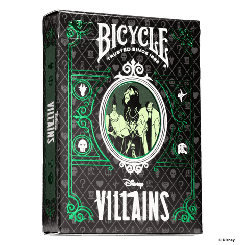 Bicycle Playing Cards Disney - Villains (Gren) - Mu Shop