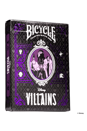 Bicycle Playing Cards Disney - Villains (Purple) - Mu Shop