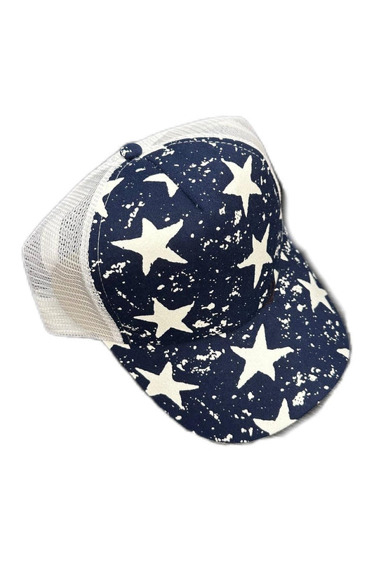 Big Star Blue Trucker Hat - Mu Shop