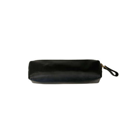 Black Leather Pencil Case - Mu Shop