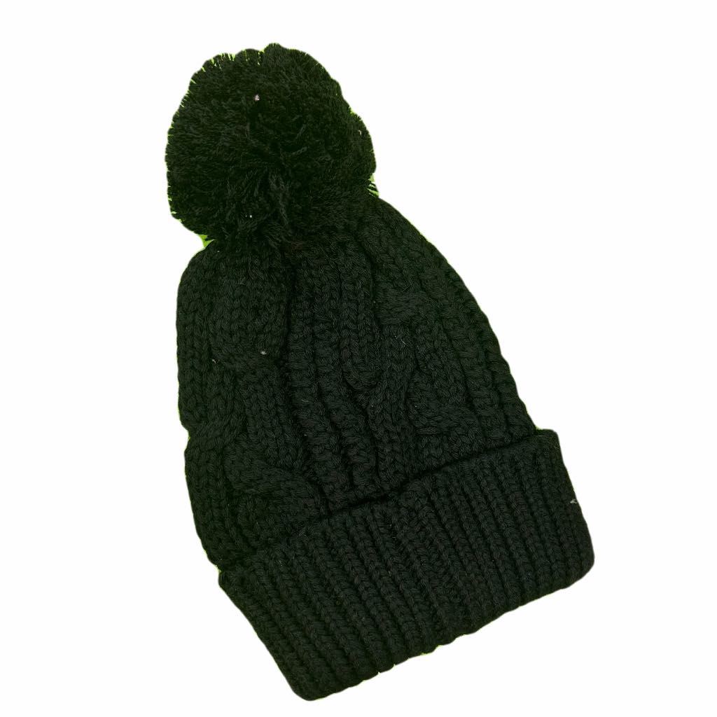 Black Winter Beanie 02 - Mu Shop