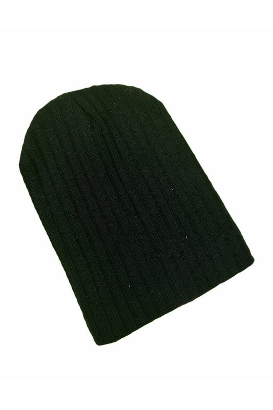 Black Winter Beanie 03 - Mu Shop